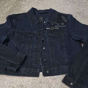 Harley-Davidson Black Denim Jean Jacket